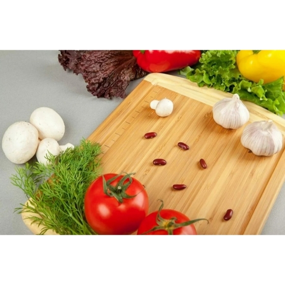 XL Bamboo Cutting Board Organic Eco & Life - Picture 4 of 14